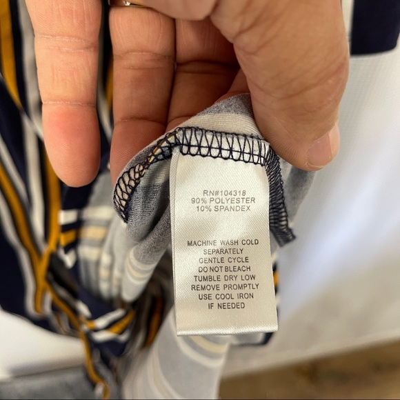 Derek Heart Long Sleeve Shirt Dress - Picture 3 of 9